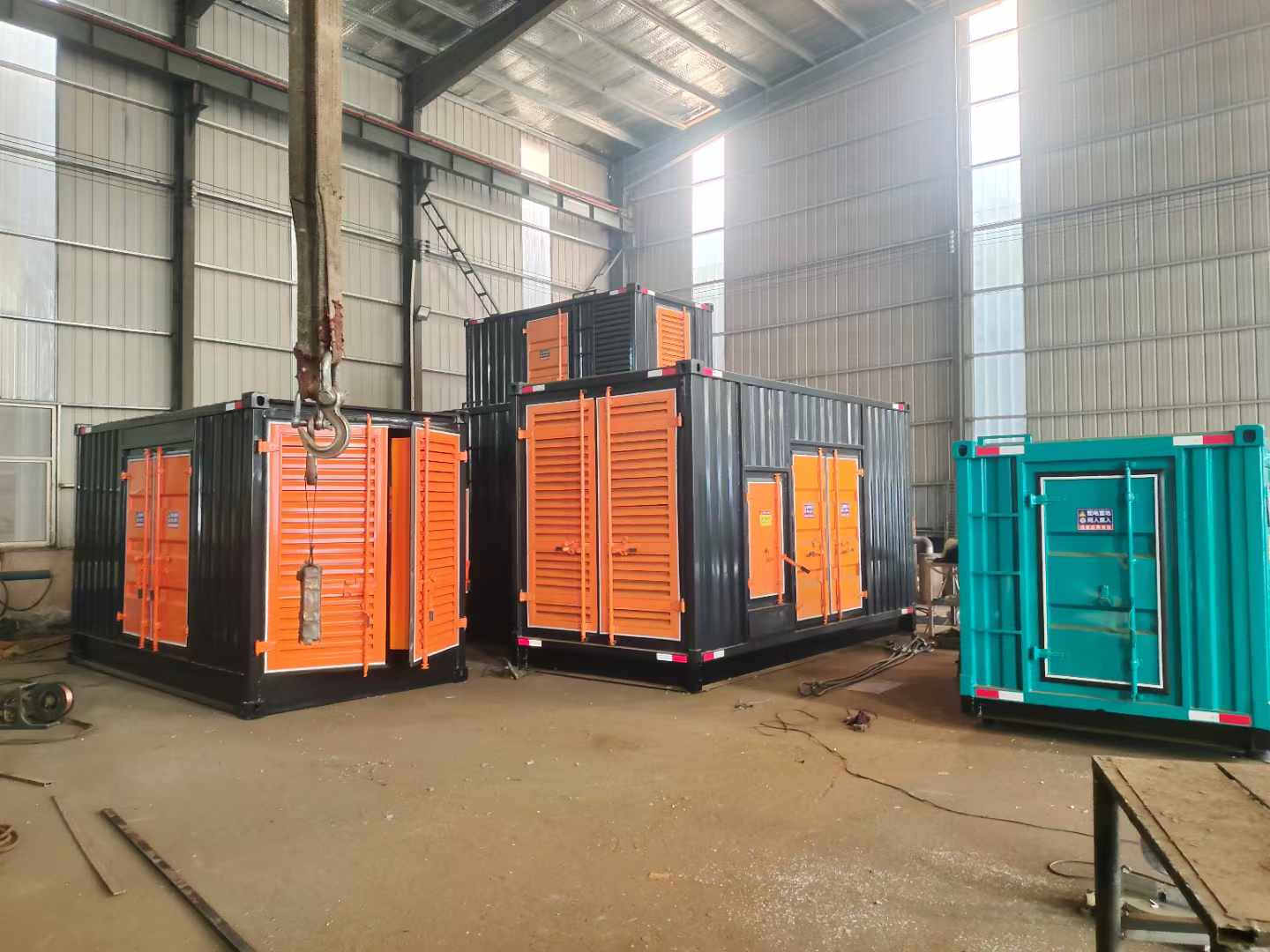 策勒500kw柴油发电机组可以带动多少功率设备？